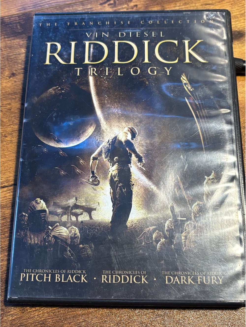 Chronicles of Riddick trilogy DVD set